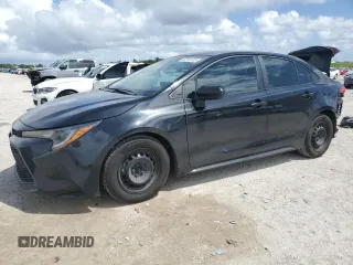 2021 Toyota Corolla L with VIN 5YFDPMAE8MP173002, listed as a Copart auction lot 52518125 with 132,609 mi miles and Salvage Title. Bid and sale history available at carsss.com. Image 1.