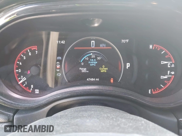 2022 Dodge Durango SXT with VIN 1C4RDJAG6NC129900, listed as a IAAI auction lot 42011019 with 47,484 mi miles and . Bid and sale history available at DreamBid. Image 7.