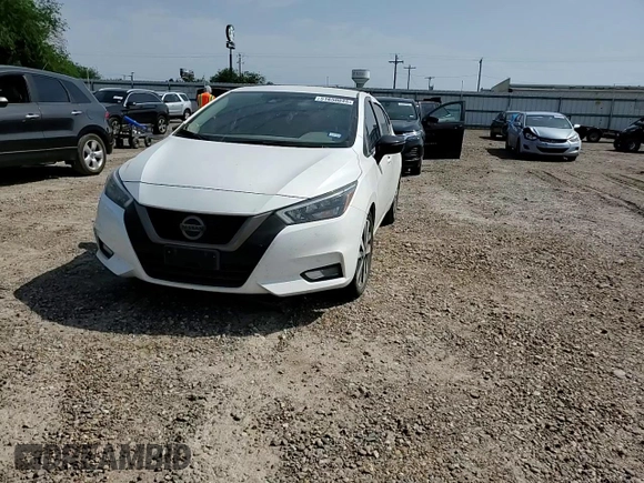 2021 Nissan Versa SR z VIN 3N1CN8FV8ML923466, wystawiony jako Copart lot #51650045 z przebiegiem 56 615 mil mil oraz Szkoda całkowita • Salvage title. Historia ofert i sprzedaży dostępna na DreamBid. Obrazek 10.