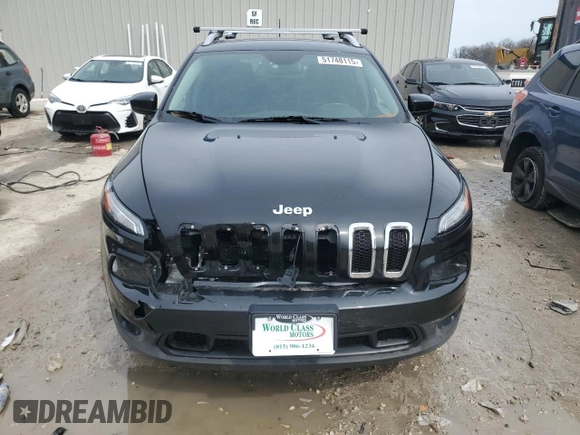 2016 Jeep Cherokee Latitude with VIN 1C4PJMCB7GW338356, listed as a Copart auction lot 51748115 with 114,795 mi miles and Clean Title. Bid and sale history available at carsss.com. Image 5.