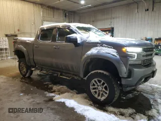 2019 Chevrolet Silverado 1500 RST with VIN 1GCUYEED7KZ160331, listed as a Copart auction lot 43690615 with 125,879 mi miles and Salvage Title. Bid and sale history available at DreamBid. Image 4.