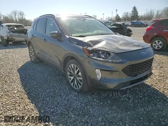 2020 Ford Escape Titanium Hybrid with VIN 1FMCU9DZ0LUC11478, listed as a Copart auction lot 50552275 with 105,561 mi miles and Salvage title. Bid and sale history available at DreamBid. Image 11.