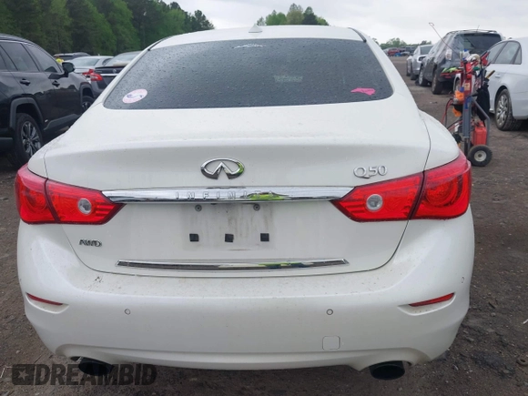 2016 Infiniti Q50 Premium with VIN JN1EV7AR8GM345554, listed as a IAAI auction lot 41965915 with 88,646 mi miles and . Bid and sale history available at DreamBid. Image 17.