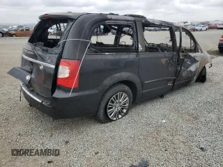 2013 Chrysler Town & Country Touring L with VIN 2C4RC1CG8DR558266, listed as a Copart auction lot 55676225 with Not Provided miles and Non Repairable. Bid and sale history available at DreamBid. Image 3.