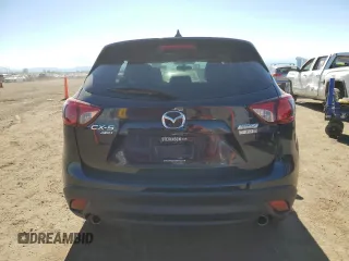 2016 Mazda CX-5 Sport with VIN JM3KE4BY4G0734582, listed as a Copart auction lot 55908515 with 52,323 mi miles and Salvage title. Bid and sale history available at DreamBid. Image 6.