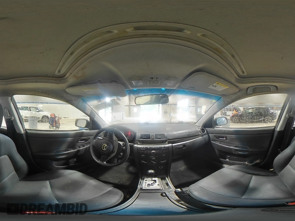 2008 Mazda 3 i Touring with VIN JM1BK32F281796374, listed as a Copart auction lot 52817735 with 216,432 mi miles and Salvage Title. Bid and sale history available at carsss.com. Image 12.