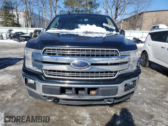 2018 Ford F-150 XL with VIN 1FTEW1EG0JFB07905, listed as a Copart auction lot 43065005 with 132,923 mi miles and Salvage Title. Bid and sale history available at carsss.com. Image 5.