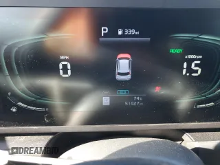 2024 Kia Niro LX with VIN KNDCP3LE9R5121952, listed as a Copart auction lot 82914694 with 51,427 mi miles and Salvage Title. Bid and sale history available at carsss.com. Image 9.