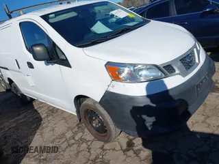 2013 Nissan NV200 SV with VIN 3N6CM0KNXDK693195, listed as a IAAI auction lot 41572390 with 264,321 mi miles and . Bid and sale history available at carsss.com. Image 1.