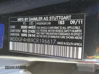 2012 Mercedes-Benz C 250 Sport z VIN WDDGF4HB9CR196617, wystawiony jako Copart lot #88819825 z przebiegiem Nie podano mil oraz Szkoda całkowita • Salvage title. Historia ofert i sprzedaży dostępna na DreamBid. Obrazek 12.
