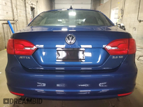 2012 Volkswagen Jetta Sedan SE w/Convenience PZEV with VIN 3VWDP7AJ4CM466087, listed as a Copart auction lot 52999445 with 104,154 mi miles and Clean Title. Bid and sale history available at carsss.com. Image 6.
