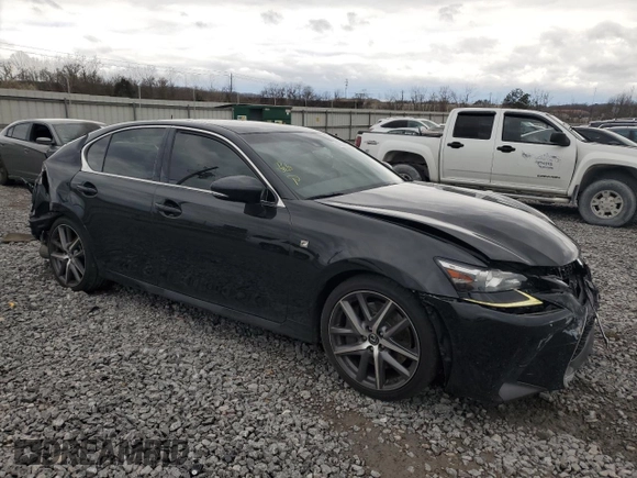 2016 Lexus GS 350 with VIN JTHBZ1BL7GA003900, listed as a Copart auction lot 47614145 with 191,358 mi miles and Salvage title. Bid and sale history available at DreamBid. Image 4.