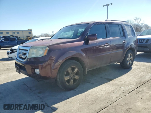 2011 Honda Pilot EX-L with VIN 5FNYF3H63BB047605, listed as a Copart auction lot 46696025 with 281,616 mi miles and Clean Title. Bid and sale history available at carsss.com. Image 1.