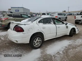 2004 Pontiac Grand Am SE with VIN 1G2NE52F74M580789, listed as a Copart auction lot 41447845 with 0 mi miles and Salvage Title. Bid and sale history available at carsss.com. Image 3.