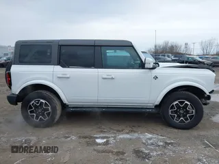 2023 Ford Bronco with VIN 1FMDE5DH4PLB80894, listed as a IAAI auction lot 41240044 with 16,435 mi miles. Bid and sale history available at carsss.com. Image 13.