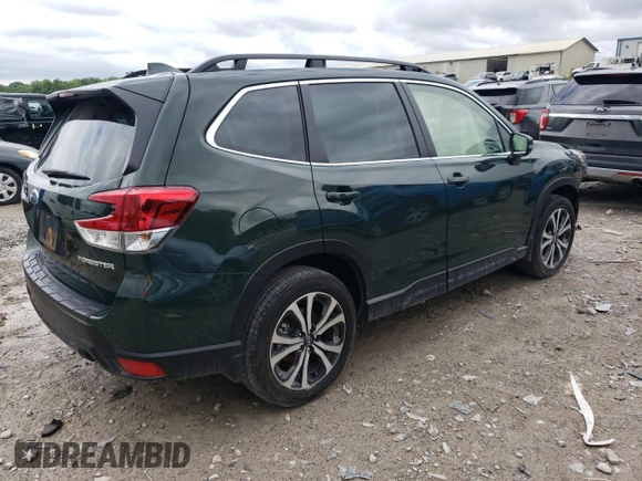 2023 Subaru Forester Limited with VIN JF2SKAPC4PH447694, listed as a Copart auction lot 56297865 with 12,029 mi miles and Salvage title. Bid and sale history available at DreamBid. Image 3.
