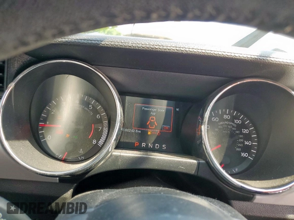2015 Ford Mustang EcoBoost with VIN 1FA6P8TH3F5322882, listed as a Copart auction lot 59332745 with 86,242 mi miles and Salvage title. Bid and sale history available at DreamBid. Image 9.