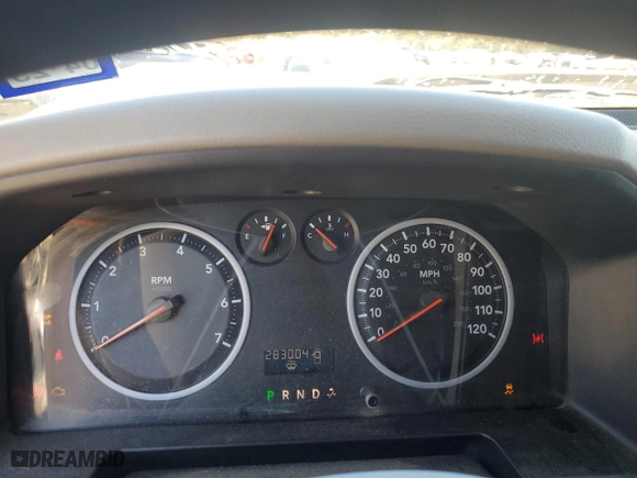 2009 Dodge Ram 1500 SLT with VIN 1D3HB13P99J527156, listed as a Copart auction lot 43590195 with 283,004 mi miles and Salvage Title. Bid and sale history available at carsss.com. Image 9.