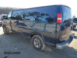 2008 GMC Savana with VIN 1GJHG39K381127764, listed as a Copart auction lot 47030445 with 117,281 mi miles and Salvage Title. Bid and sale history available at carsss.com. Image 2.