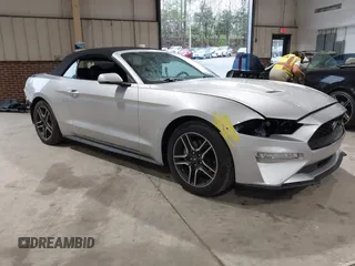 2018 Ford Mustang EcoBoost Premium with VIN 1FATP8UH2J5156459, listed as a IAAI auction lot 41963538 with 109,450 mi miles and . Bid and sale history available at carsss.com. Image 1.