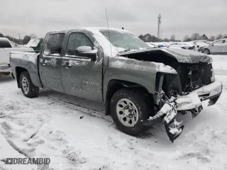 2011 Chevrolet Silverado 1500 LS with VIN 3GCPKREA4BG324565, listed as a Copart auction lot 46129305 with 241,195 mi miles and Salvage Title. Bid and sale history available at carsss.com. Image 4.