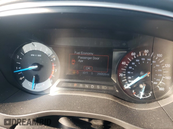2015 Ford Fusion SE with VIN 3FA6P0H70FR119799, listed as a Copart auction lot 62278815 with 266,826 mi miles and Salvage title. Bid and sale history available at DreamBid. Image 9.
