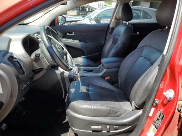 2014 Kia Sportage SX with VIN KNDPC3A62E7583535, listed as a Copart auction lot 57584215 with 79,010 mi miles and Salvage title. Bid and sale history available at DreamBid. Image 7.