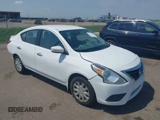 2015 Nissan Versa SV with VIN 3N1CN7AP4FL904953, listed as a IAAI auction lot 42431900 with 76,586 mi miles and . Bid and sale history available at DreamBid. Image 1.