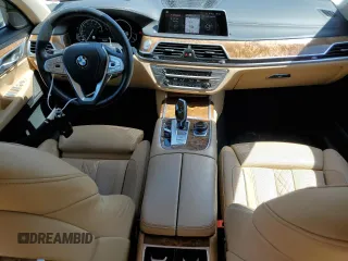2019 BMW 7 Series 740i xDrive with VIN WBA7E4C50KGV70103, listed as a Copart auction lot 53019885 with 66,862 mi miles and Salvage Title. Bid and sale history available at carsss.com. Image 8.