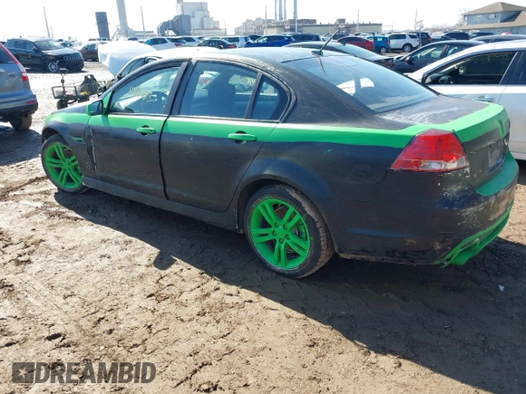 2009 Pontiac G8 with VIN 6G2ER57739L172831, listed as a IAAI auction lot 41662818 with 145,900 mi miles. Bid and sale history available at carsss.com. Image 3.