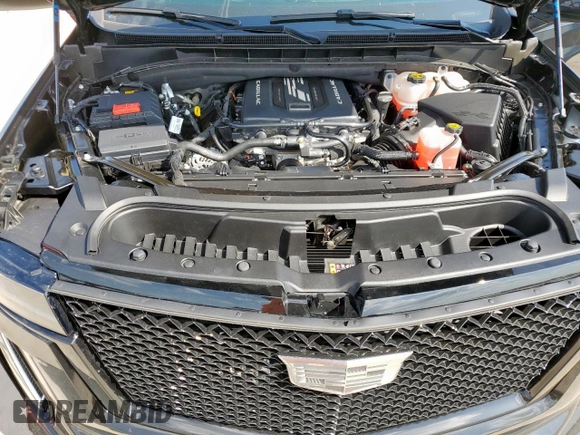 2024 Cadillac Escalade AWD V-Series z VIN 1GYS4HK95RR399949, wystawiony jako Copart lot #59360395 z przebiegiem 6 163 mil mil oraz Szkoda całkowita • Salvage title. Historia ofert i sprzedaży dostępna na DreamBid. Obrazek 11.