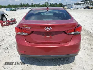 2016 Hyundai Elantra SE with VIN 5NPDH4AE0GH739085, listed as a Copart auction lot 56312665 with 130,534 mi miles and Salvage title. Bid and sale history available at DreamBid. Image 6.