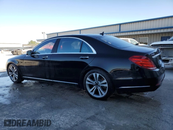 2016 Mercedes-Benz S 550 with VIN WDDUG8CB8GA209960, listed as a Copart auction lot 43366595 with 77,081 mi miles and Clean Title. Bid and sale history available at carsss.com. Image 2.