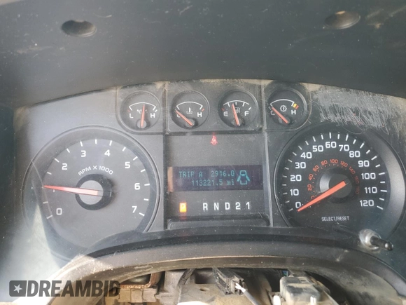 2009 Ford F-150 XL with VIN 1FTRW12W19KC95673, listed as a Copart auction lot 65025015 with 113,221 mi miles and Non repairable. Bid and sale history available at DreamBid. Image 9.