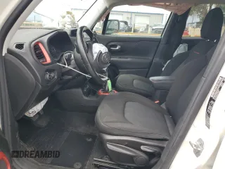 2016 Jeep Renegade Trailhawk with VIN ZACCJBCTXGPD68217, listed as a Copart auction lot 60871725 with 127,177 mi miles and Salvage title. Bid and sale history available at DreamBid. Image 7.