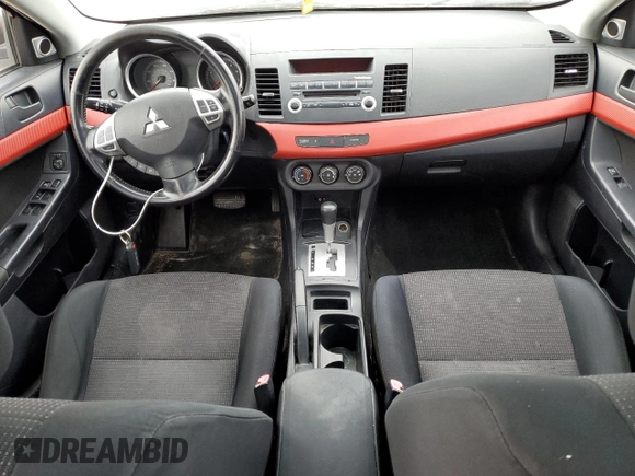 2009 Mitsubishi Lancer ES with VIN JA3AU26UX9U005550, listed as a Copart auction lot 75966983 with 166,455 mi miles and Non Repairable. Bid and sale history available at DreamBid. Image 8.
