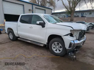 2021 Chevrolet Silverado 1500 LT with VIN 3GCPWCEK8MG122826, listed as a Copart auction lot 51764415 with 109,264 mi miles and Salvage Title. Bid and sale history available at DreamBid. Image 4.