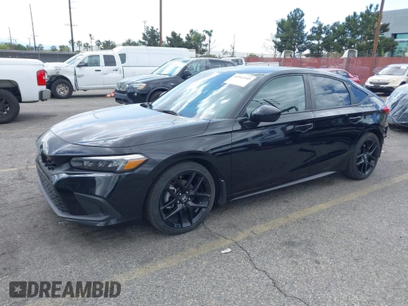 2023 Honda Civic Sport with VIN 19XFL2H82PE021151, listed as a IAAI auction lot 41943345 with 55,679 mi miles and . Bid and sale history available at DreamBid. Image 20.