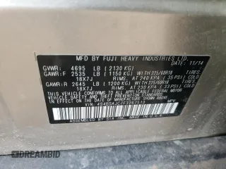 2015 Subaru Outback Limited with VIN 4S4BSAJC7F3267513, listed as a Copart auction lot 49115675 with 185,834 mi miles and Salvage Title. Bid and sale history available at DreamBid. Image 14.