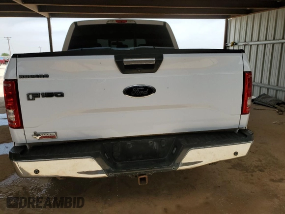 2016 Ford F-150 XLT with VIN 1FTEW1EG1GKD22645, listed as a Copart auction lot 52917095 with 207,024 mi miles and Clean Title. Bid and sale history available at carsss.com. Image 6.