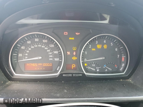 2009 BMW X3 xDrive30i with VIN WBXPC93459WJ27056, listed as a Copart auction lot 50306355 with 147,465 mi miles and Clean Title. Bid and sale history available at carsss.com. Image 9.