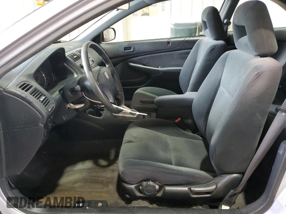 2005 Honda Civic LX with VIN 1HGEM22515L055675, listed as a Copart auction lot 56941165 with 106,010 mi miles and Salvage Title. Bid and sale history available at DreamBid. Image 7.