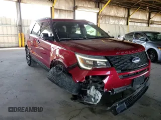 2018 Ford Explorer Sport z VIN 1FM5K8GT3JGC00616, wystawiony jako Copart lot #57311245 z przebiegiem 79 228 mil mil oraz Szkoda całkowita • Salvage title. Historia ofert i sprzedaży dostępna na DreamBid. Obrazek 14.