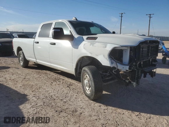 2023 Ram 2500 Tradesman with VIN 3C6UR5HJ2PG559452, listed as a Copart auction lot 79413134 with 21,589 mi miles and Salvage Title. Bid and sale history available at carsss.com. Image 4.