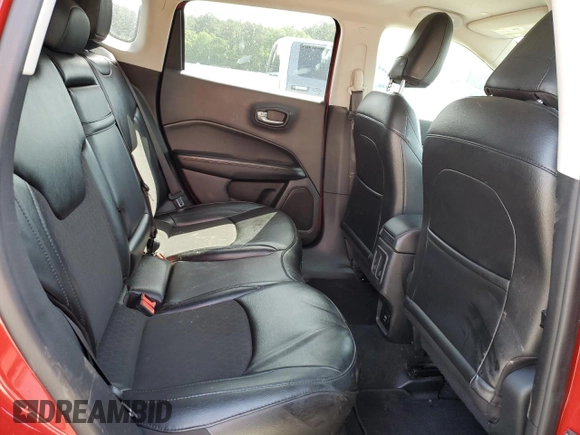 2020 Jeep Compass Latitude with VIN 3C4NJCBB0LT129253, listed as a Copart auction lot 57037305 with 136,006 mi miles and Salvage title. Bid and sale history available at DreamBid. Image 11.