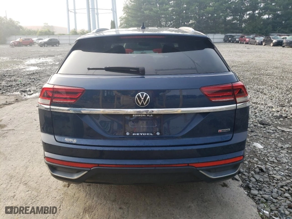 2020 Volkswagen Atlas Cross Sport 2.0T S with VIN 1V2GC2CA6LC203577, listed as a Copart auction lot 60723433 with 78,928 mi miles. Bid and sale history available at carsss.com. Image 6.