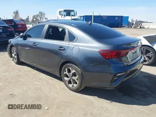 2021 Kia Forte LXS with VIN 3KPF24AD7ME370176, listed as a IAAI auction lot 41762420 with 24,458 mi miles. Bid and sale history available at carsss.com. Image 3.