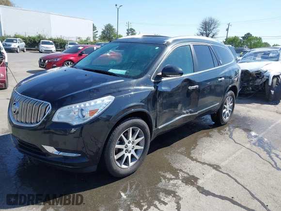 2015 Buick Enclave Leather with VIN 5GAKRBKD3FJ201891, listed as a IAAI auction lot 41860985 with 161,694 mi miles and . Bid and sale history available at carsss.com. Image 17.