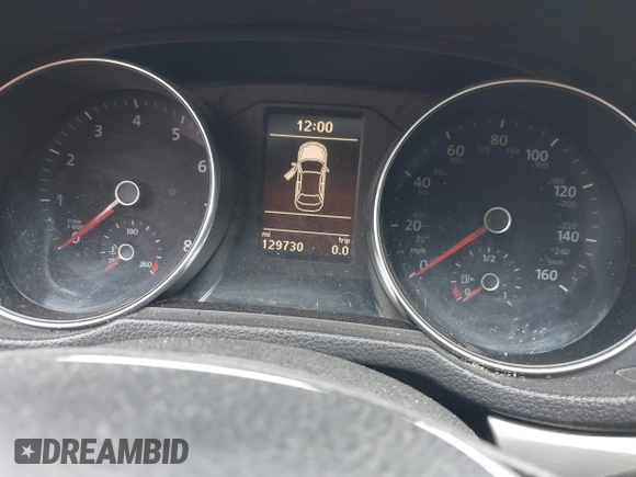 2016 Volkswagen Passat S z VIN 1VWAS7A31GC052520, wystawiony jako IAAI lot #41547408 z przebiegiem 129 730 mil mil oraz . Historia ofert i sprzedaży dostępna na DreamBid. Obrazek 7.