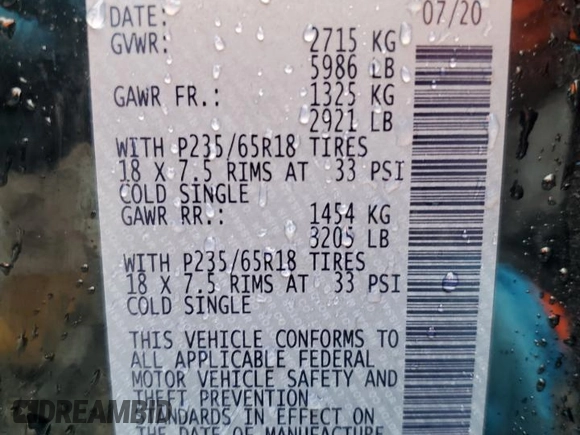 2020 Nissan Pathfinder S z VIN 5N1DR2AN1LC623364, wystawiony jako Copart lot #52282595 z przebiegiem 128 895 mil mil oraz Szkoda całkowita • Salvage title. Historia ofert i sprzedaży dostępna na DreamBid. Obrazek 13.
